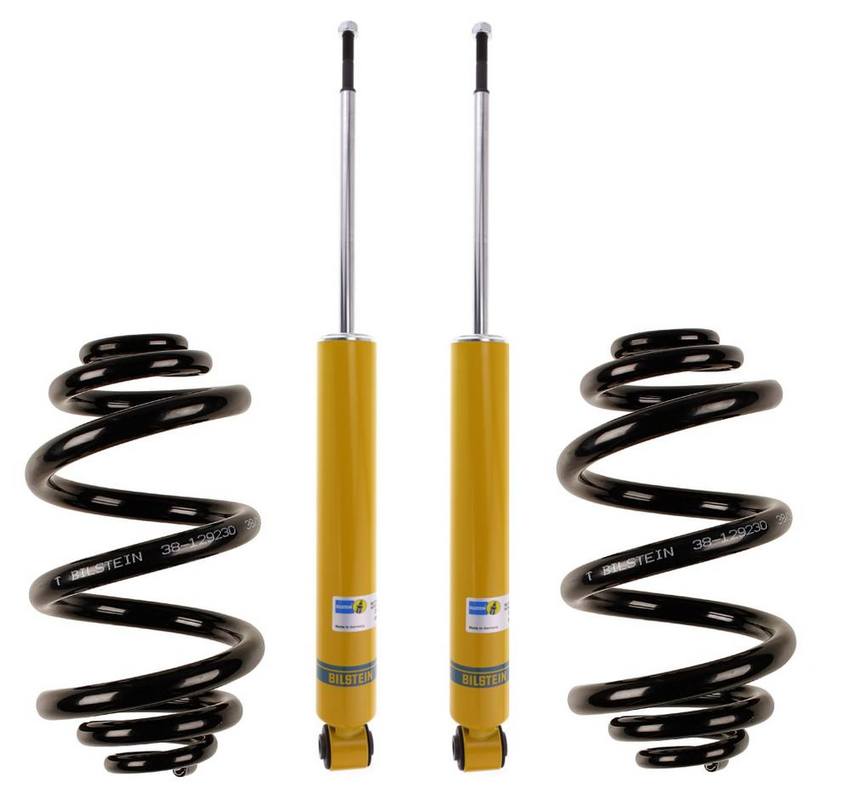 BMW Shock Absorber and Coil Spring Assembly - Rear (Standard Suspension) (B6 Performance) 33536750760 - Bilstein 3809884KIT